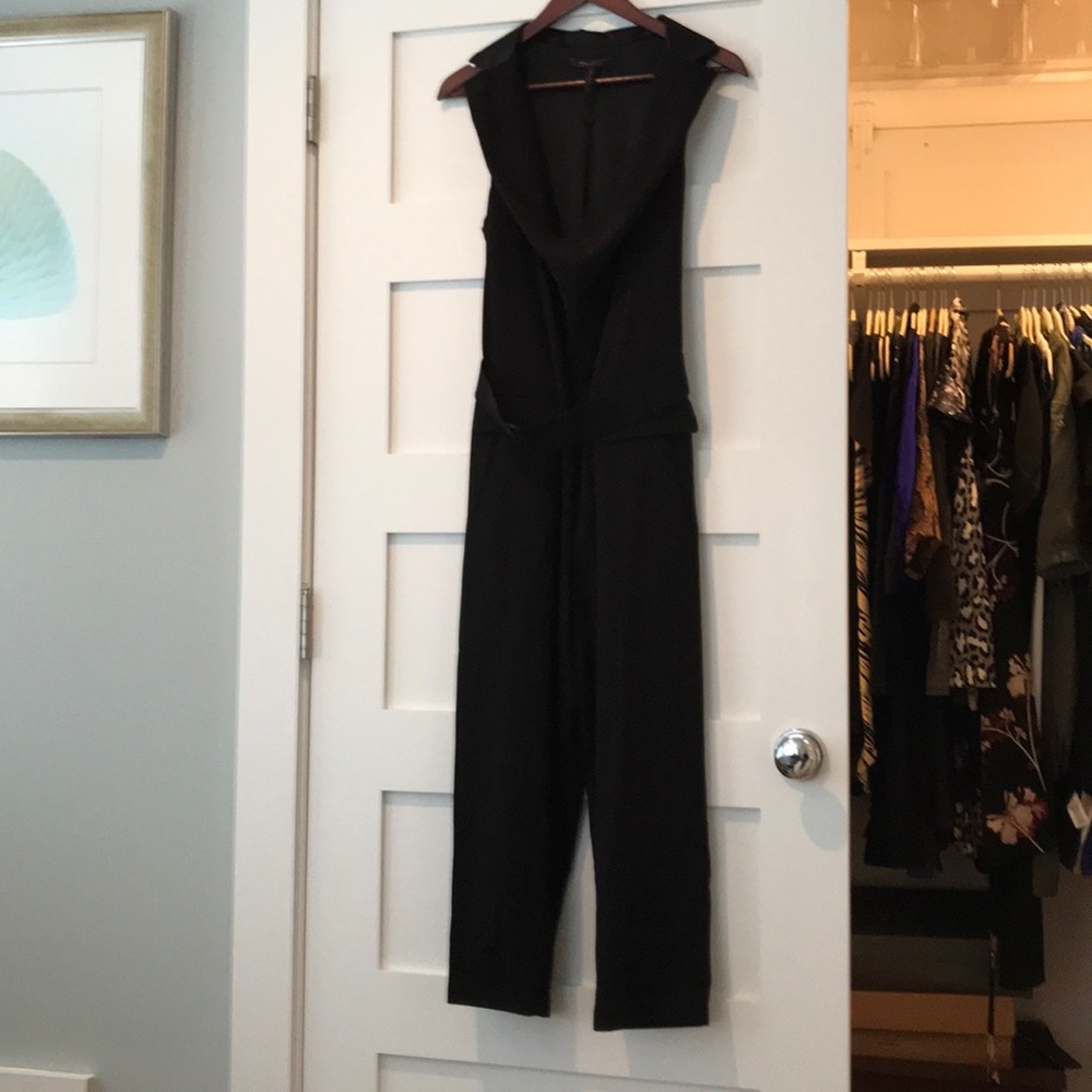 Bcbg black jumpsuit
